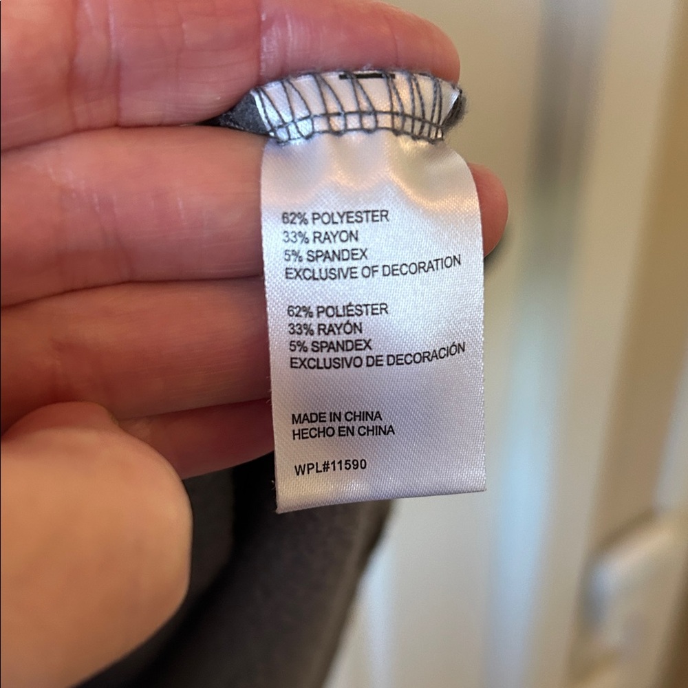Weatherproof Dark Gray Quarter-Zip Pullover XXL - Picture 5 of 7